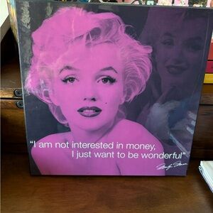 Pink Art Print with Quote